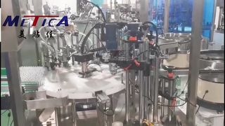 ماكينة ملاكمة تعبئة وتغطية بخاخ العطور الأوتوماتيكية