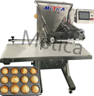 OEM 100g آلة حشو كعكة تعمل باللمس التحكم 2000BPH-3000BPH