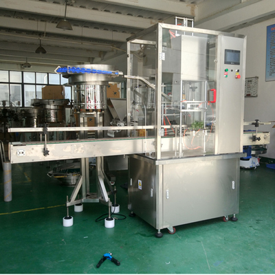 80mm زجاجة زيت الطعام آلة السد 1000bph الخطي برغي آلة السد
